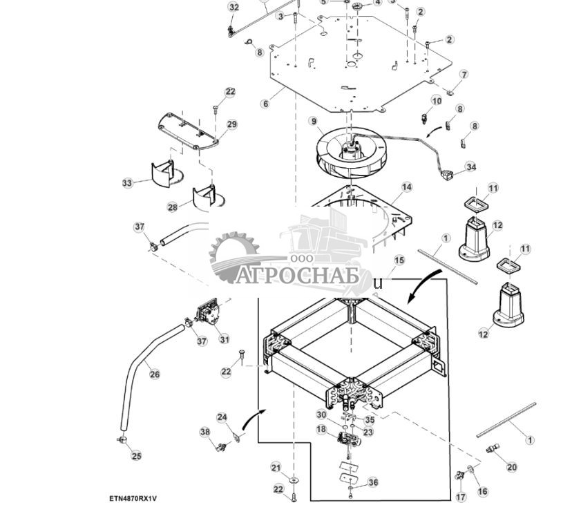 Модуль обогревателя и кондиционера воздуха (AC), автоматическое регулирование температуры - ST781744 887.jpg